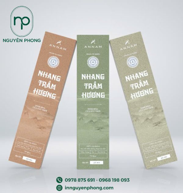 In Hộp Giấy Ép Kim, Ép Nhũ 